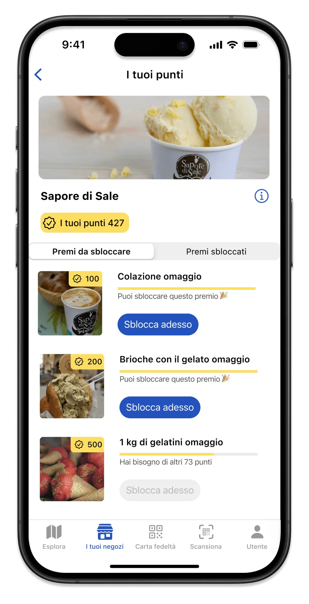 A fully customizable store page